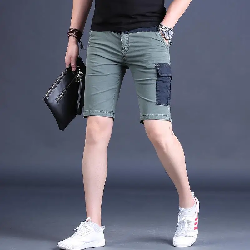 Light Luxury Men’ Slim-fit Knee Length Cargo Shorts,High Quality Korea Version Sexy Summer Shorts,Trendy Casual Short Pants;
Light Luxury Men’ Slim-fit Knee Length Cargo Shorts,High Quality Korea Version Sexy Summer Shorts,Trendy Casual Short Pants;