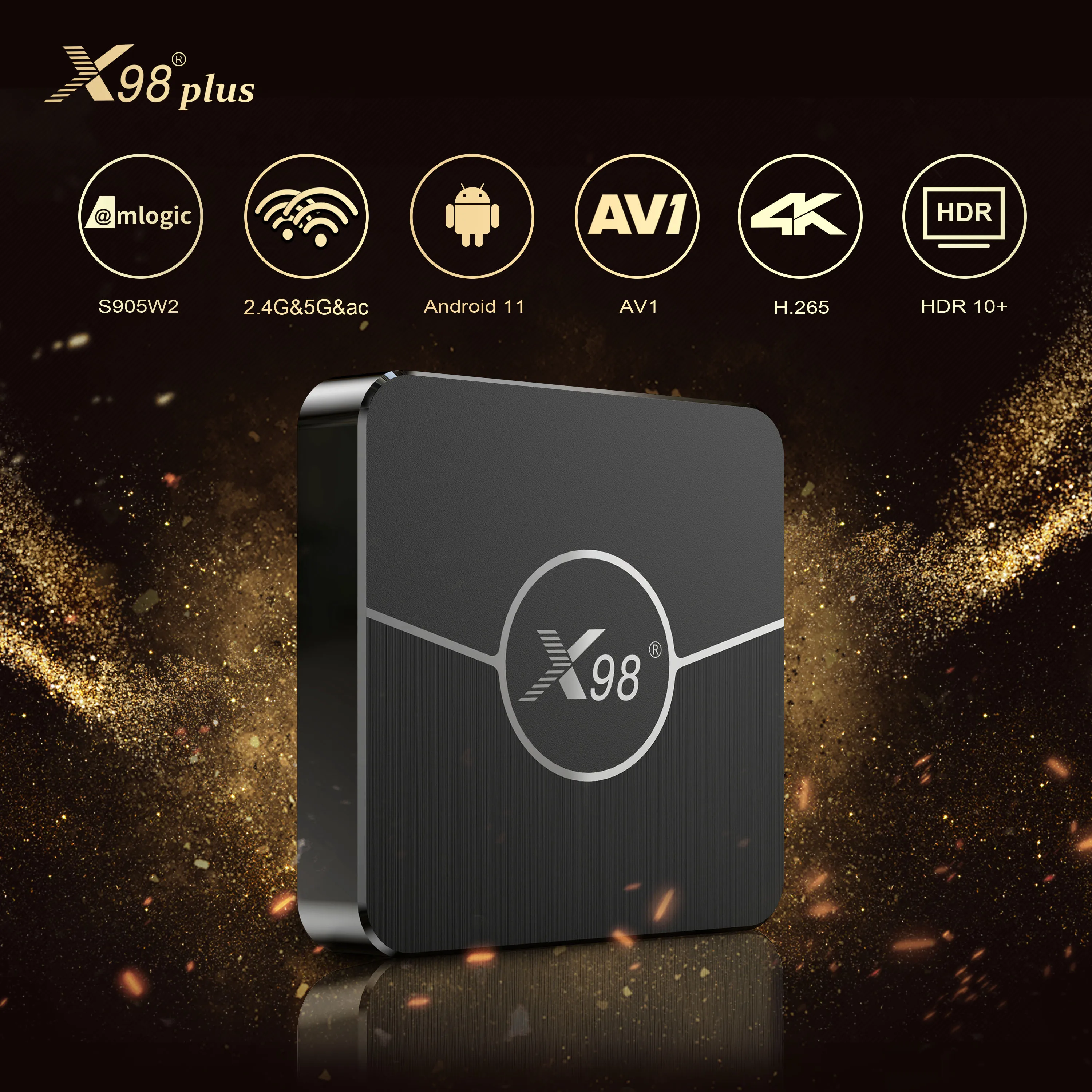 X98plus Android 11 Smart Media Player S905W2 5G двухдиапазонный WiFi 3D Bluetooth 4K Android 11 TV Box
X98plus Android 11 Smart Media Player S905W2 5G двухдиапазонный WiFi 3D Bluetooth 4K Android 11 TV Box