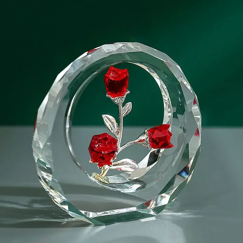 Light Luxury Crystal Crafts Rose Decorative Desktop Decoration Exquisite Gift Gifts Popular Sales Cross Border Capable
Light Luxury Crystal Crafts Rose Decorative Desktop Decoration Exquisite Gift Gifts Popular Sales Cross Border Capable
