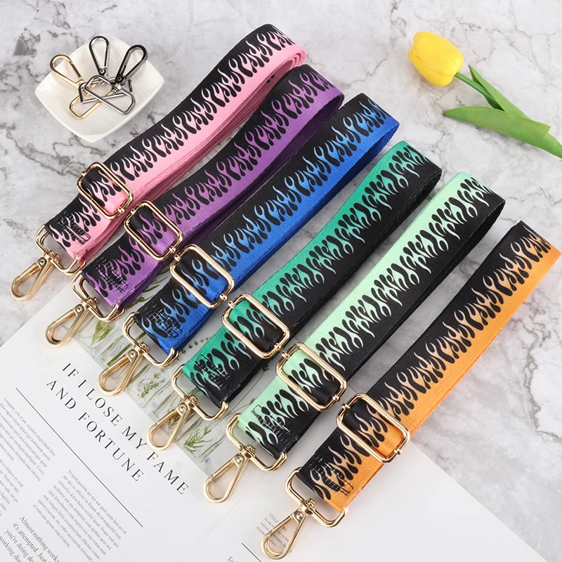 Handbag Strap Wide Fashion Ethnic Style Accessories Widening Thickening Crossbody Adjustable Colourful Pattern Nylon Bag Strap
Handbag Strap Wide Fashion Ethnic Style Accessories Widening Thickening Crossbody Adjustable Colourful Pattern Nylon Bag Strap