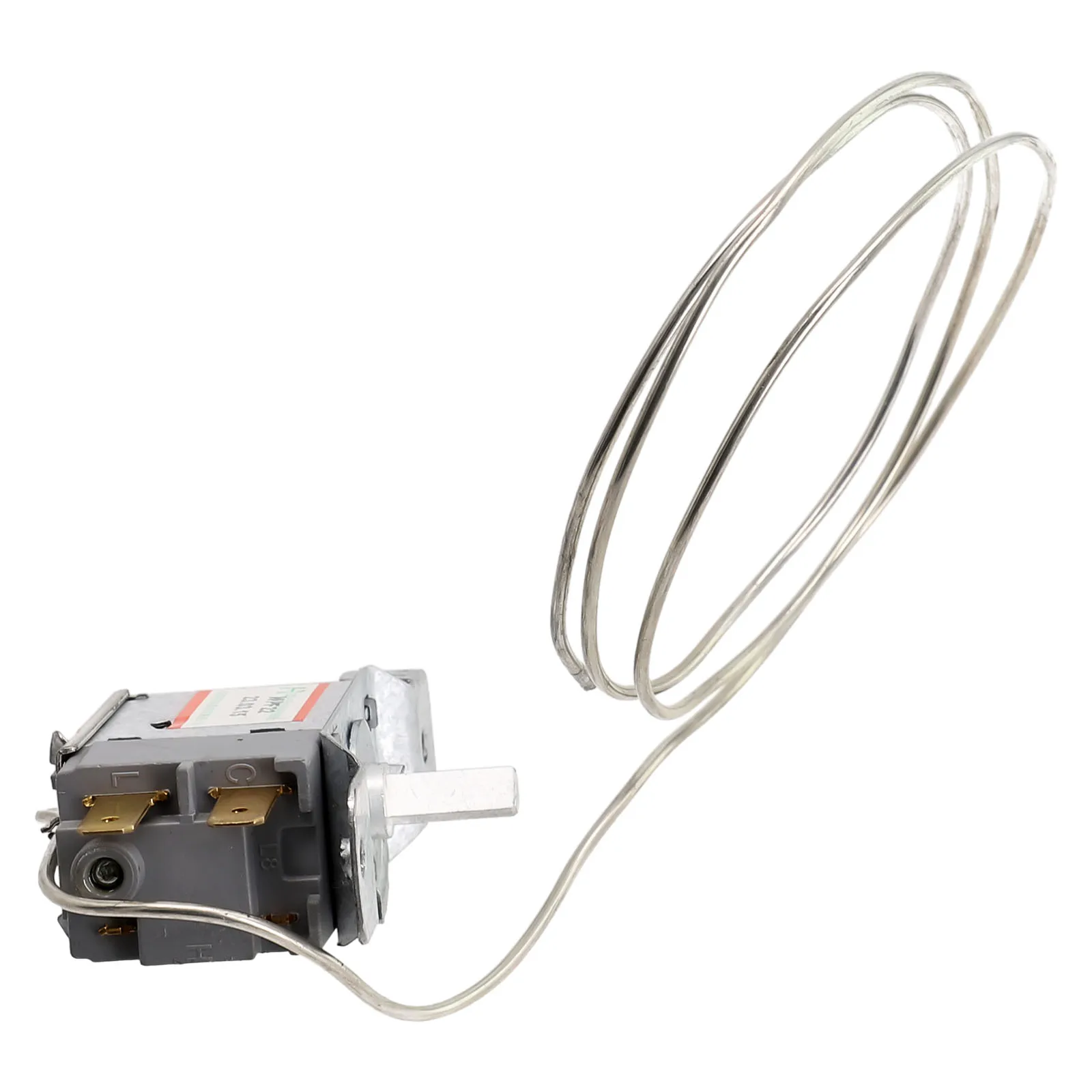 Accessories Thermostat Refrigerator Thermostat 2 Pins -3°C To -20°C Range 90 Cm / 35.4 Inches Ideal Replacement
Accessories Thermostat Refrigerator Thermostat 2 Pins -3°C To -20°C Range 90 Cm / 35.4 Inches Ideal Replacement