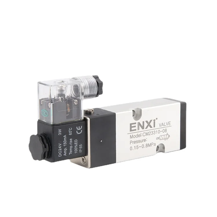 Enxi Plate Electromagnetic Valve CM23310-08 Pneumatic 24V Electronic Directional Valve 220V
Enxi Plate Electromagnetic Valve CM23310-08 Pneumatic 24V Electronic Directional Valve 220V
