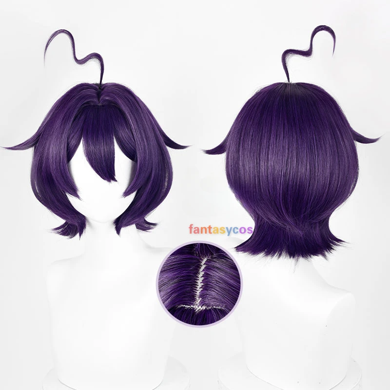 Hiiragi Utena Wig Anime Gushing Over Magical Girls Cosplay Short Purple Heat Resistant Synthetic Hair Costume Party Wigs
Hiiragi Utena Wig Anime Gushing Over Magical Girls Cosplay Short Purple Heat Resistant Synthetic Hair Costume Party Wigs