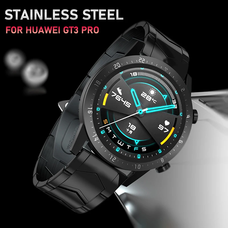 Stainless Steel Band For Samsung Galaxy Watch 3 45mm Gear S3 Strap Men Bracelet For Huawei Watch GT 3 Pro 46mm 2e 22mm for Seiko
Stainless Steel Band For Samsung Galaxy Watch 3 45mm Gear S3 Strap Men Bracelet For Huawei Watch GT 3 Pro 46mm 2e 22mm for Seiko