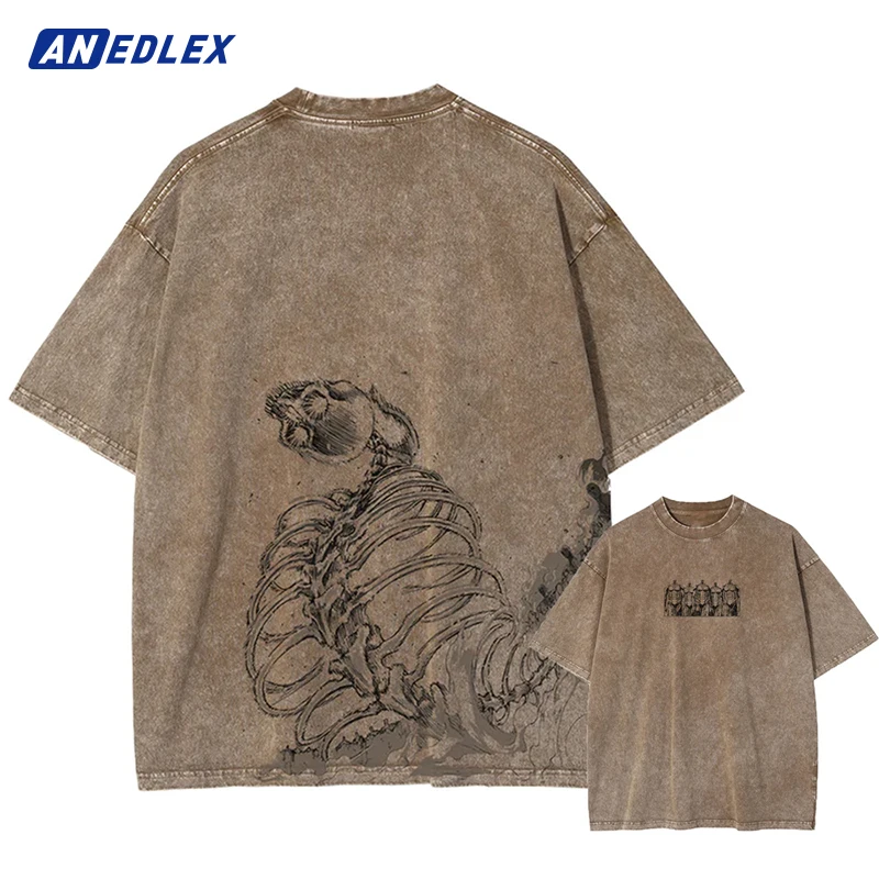 Футболка мужская оверсайз в стиле хип-хоп, хлопковая тенниска с принтом аниме, Винтажная Майка с потертым песком и коротким рукавом, уличная одежда, лето
Футболка мужская оверсайз в стиле хип-хоп, хлопковая тенниска с принтом аниме, Винтажная Майка с потертым песком и коротким рукавом, уличная одежда, лето