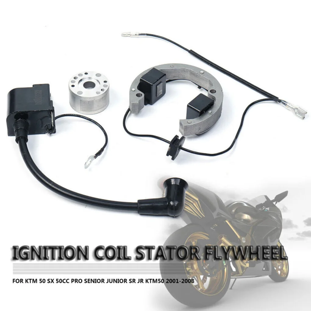 

Замена для KTM 50 SX 50cc Pro Senior Junior SR JR KTM50 2001-2008 катушка зажигания статор ротор комплект