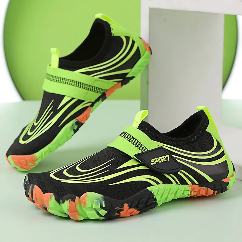 أحذية مائية صيفية قابلة للتنفس حافي القدمين للأطفال الأولاد أحذية رياضية للشاطئ ومضادة للانزلاق للأطفال في الأماكن المغلقة أحذية ركض للياقة البدنية أحذية مائية صيفية قابلة للتنفس حافي القدمين للأطفال الأولاد أحذية رياضية للشاطئ ومضادة للانزلاق للأطفال في الأماكن المغلقة أحذية ركض للياقة البدنية