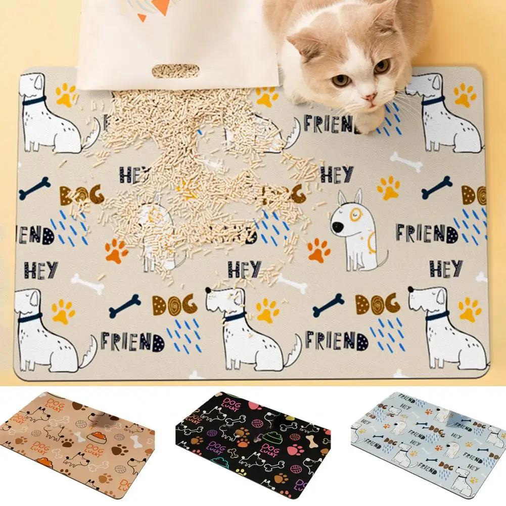 Pet Placemat Clear Printing Fast Water Absorption Fake Leather Cartoon Pattern Pet Dog Cat Bowl Placemat Breathable Pet Supplies 
Pet Placemat Clear Printing Fast Water Absorption Fake Leather Cartoon Pattern Pet Dog Cat Bowl Placemat Breathable Pet Supplies
