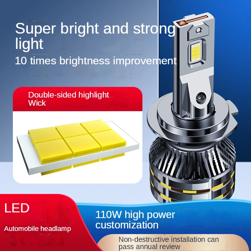 

2X Led Car Headlight Bulbs H4 H7 H11 H8 9005 HB3 9006 HB4 HS1 9012 Hi/Lo 6000k 12V 110W 28000LM Auto Canbus Head Light Fog Lamp