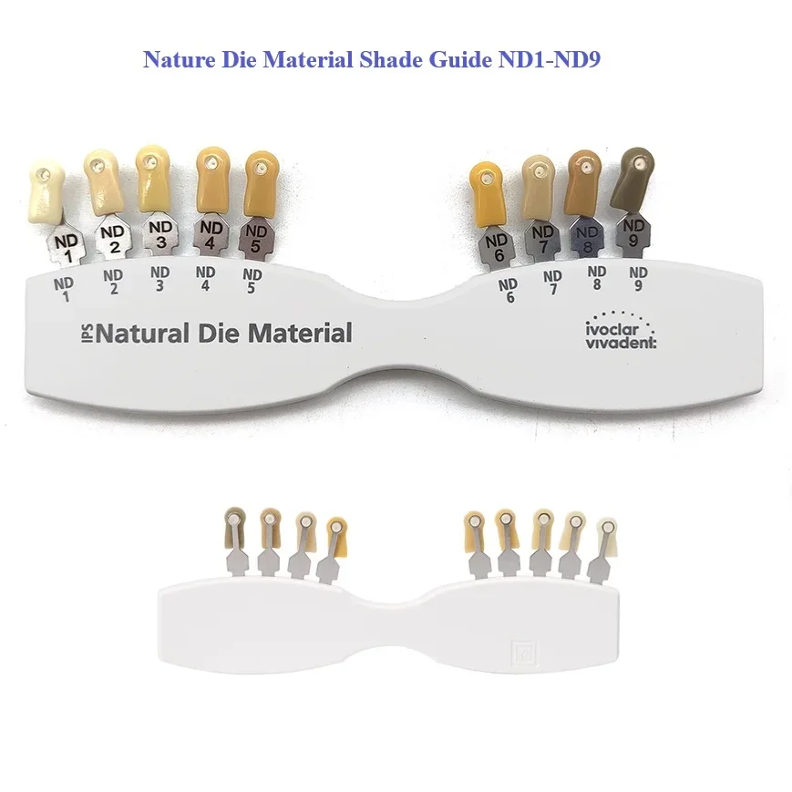 29Colors Ivoclar Vivadent Dental Shade Guide A-D Shade Guide+Nature Die Material ND1-ND9 Ivoclar Porcelain Dental Shade Guide
29Colors Ivoclar Vivadent Dental Shade Guide A-D Shade Guide+Nature Die Material ND1-ND9 Ivoclar Porcelain Dental Shade Guide