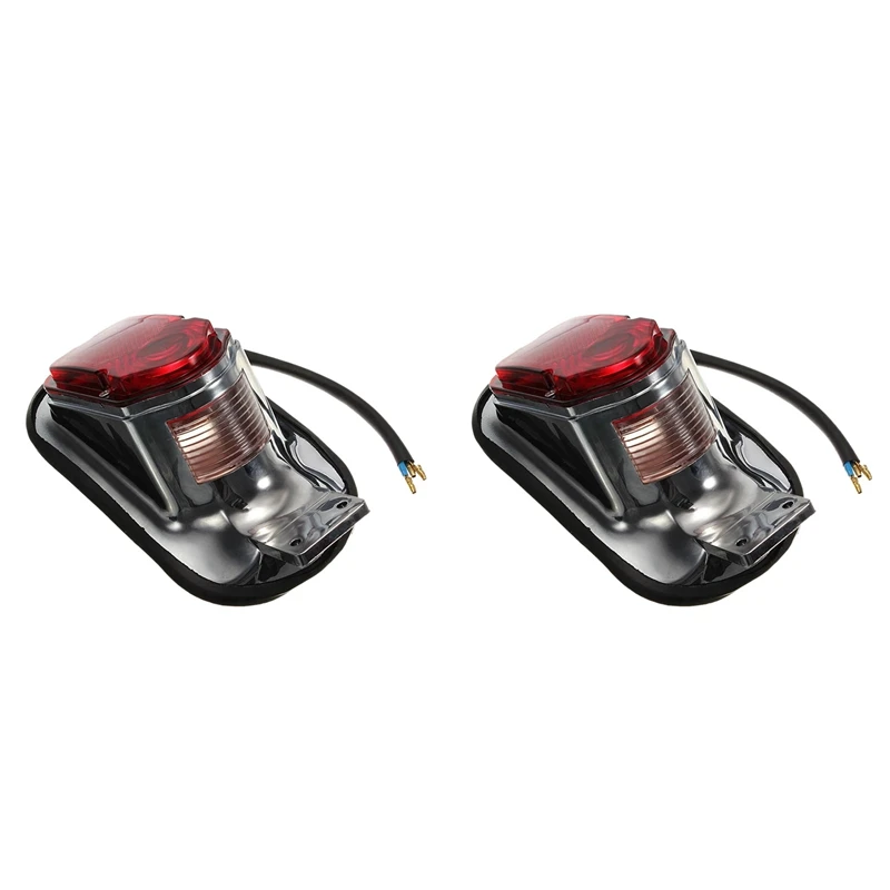 2X Universal Motorcycle Tail Light Bulb Mount Plate Turn Signal Rear Tail Brake Stop Lamp For Choppers Cruisers Classic
2X Universal Motorcycle Tail Light Bulb Mount Plate Turn Signal Rear Tail Brake Stop Lamp For Choppers Cruisers Classic
