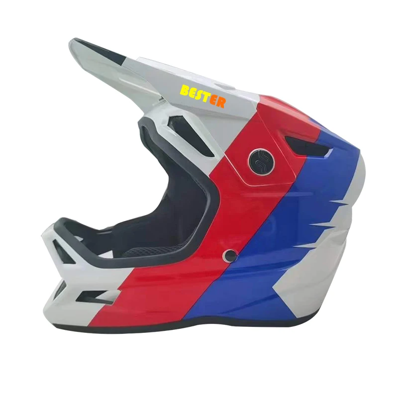 New design Carbon fiber bicycle downhill breathable off-road Enduro dirk bike bmx helmet MTB full face motocross helmet
New design Carbon fiber bicycle downhill breathable off-road Enduro dirk bike bmx helmet MTB full face motocross helmet