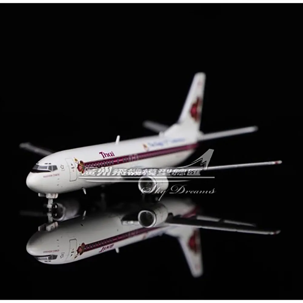 

Dietcast JC XX4987 Thai Airways B737-400 HS-TDJ The King's 72nd 1:400 Scale Completed Simulation Collection Aeroplane Model Gift