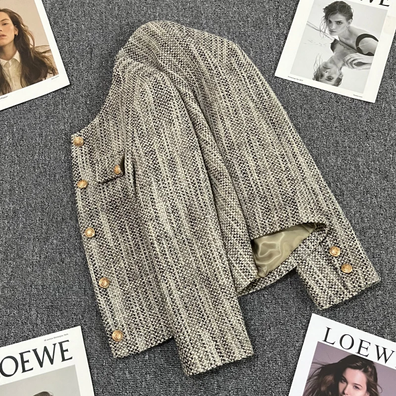 Light ripe fragrance suit jacket female senior feeling temperament of 2023 autumn winters is recreational trend niche small suit
Light ripe fragrance suit jacket female senior feeling temperament of 2023 autumn winters is recreational trend niche small suit