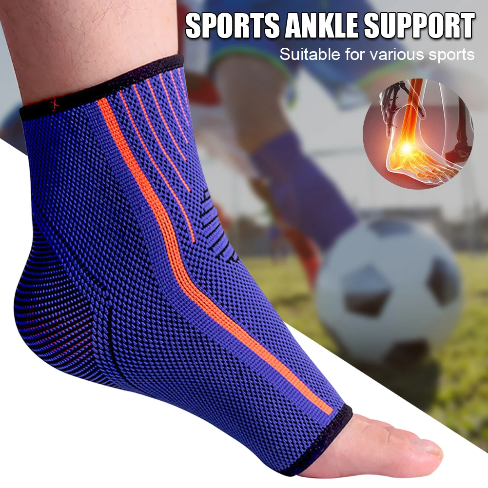 

Ankle Brace Support Elastic Nylon Sleeve Protector For Men Women Compression Sprain Injury Proof For Basketball Outdoor Sports
