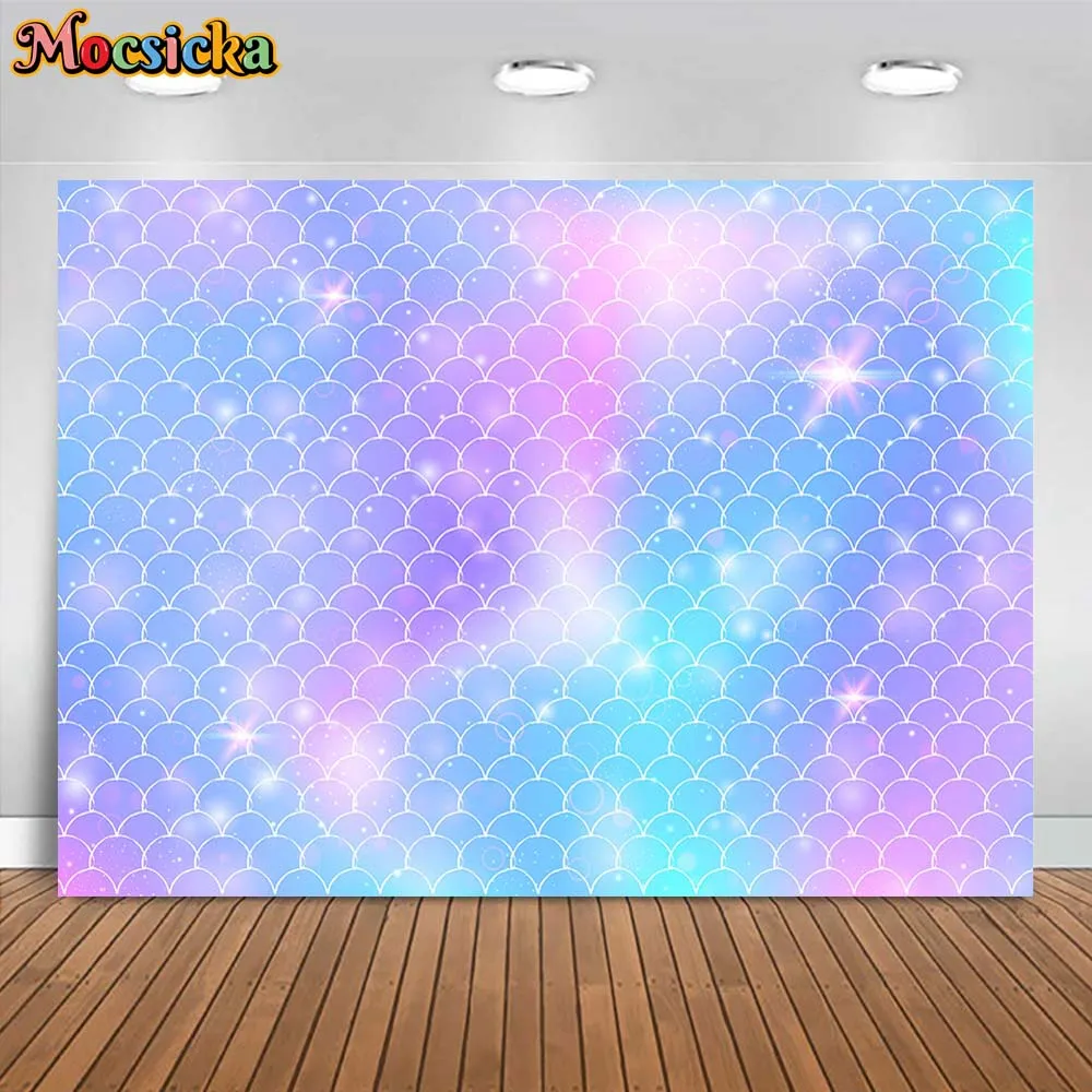 Mocsicka Photography Background Purple Mermaid Scales Wall Girl Princess Birthday Party Decorations Custom Backdrop Photo Studio
Mocsicka Photography Background Purple Mermaid Scales Wall Girl Princess Birthday Party Decorations Custom Backdrop Photo Studio