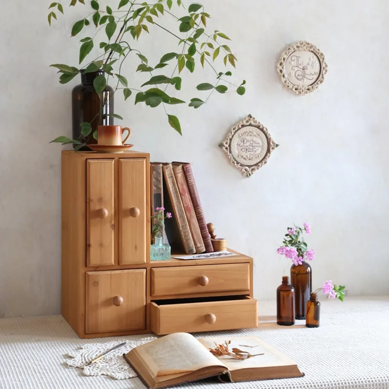 Children's Desktop Creative Bookshelf L-type Work Desk Drawer Organizers Multi-functional Antique Jewelry Storage Box
Children's Desktop Creative Bookshelf L-type Work Desk Drawer Organizers Multi-functional Antique Jewelry Storage Box