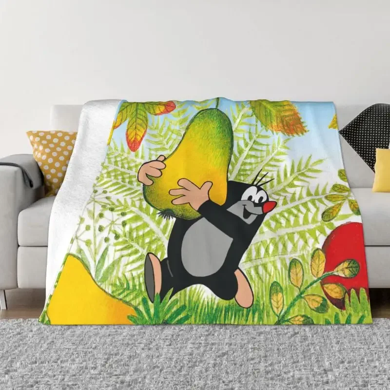 Cute Cartoon Mole Ultra-Soft Fleece Throw Blanket Warm Flannel Krtek Little Maulwurf Blankets for Bedding Car Couch Quilt
Cute Cartoon Mole Ultra-Soft Fleece Throw Blanket Warm Flannel Krtek Little Maulwurf Blankets for Bedding Car Couch Quilt