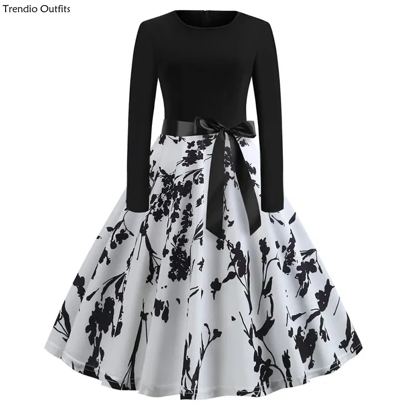 Robe Summer Pinup Elegant Party Sleeve Casual Long Sleeved Women Dress Plus Size 6l Long Neck, Sexy Mid Length Style Dresses
Robe Summer Pinup Elegant Party Sleeve Casual Long Sleeved Women Dress Plus Size 6l Long Neck, Sexy Mid Length Style Dresses