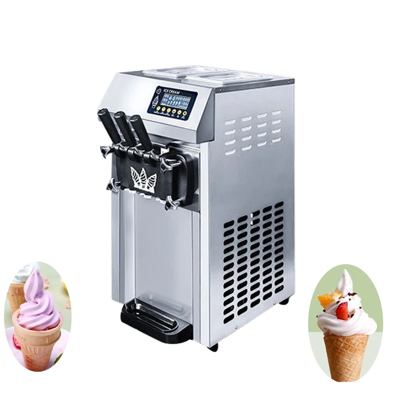 PBOBP Hard Ice Cream Maker 16-24L/H Commercial 3 Flavor Countertop Sorbet Batch Freezer Gelato Equipment Vending Machine 
PBOBP Hard Ice Cream Maker 16-24L/H Commercial 3 Flavor Countertop Sorbet Batch Freezer Gelato Equipment Vending Machine