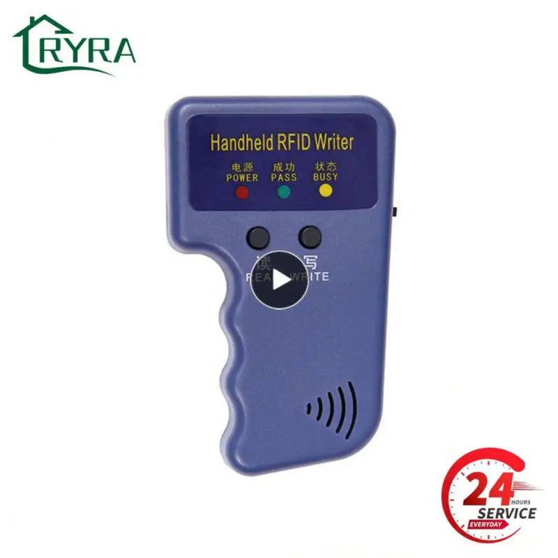 125KHz EM4305 T5577 RFID Handheld Copier Writer Duplicator Programmer Reader EM4100 TK4100 Rewritable ID Keyfob Tags
125KHz EM4305 T5577 RFID Handheld Copier Writer Duplicator Programmer Reader EM4100 TK4100 Rewritable ID Keyfob Tags