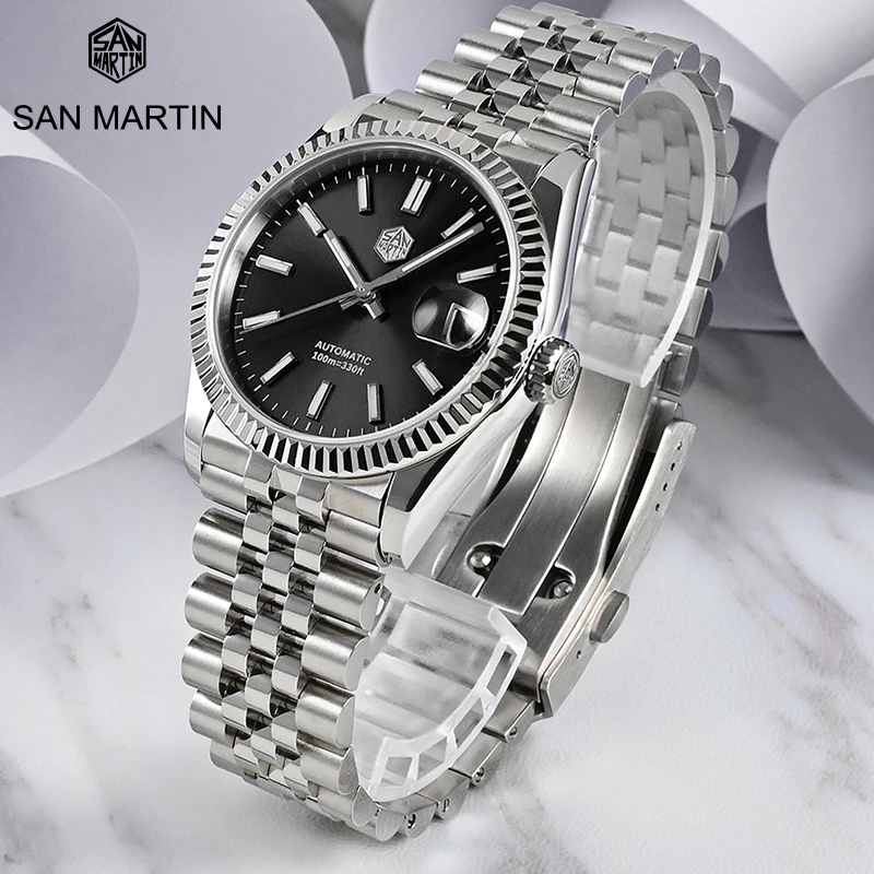 San Martin 36.5mm Men Dress Watch Top Brand Luxury Automatic Mechanical Fashion Couples Watches Sapphire Waterproof 10 Bar BGW-9
San Martin 36.5mm Men Dress Watch Top Brand Luxury Automatic Mechanical Fashion Couples Watches Sapphire Waterproof 10 Bar BGW-9
