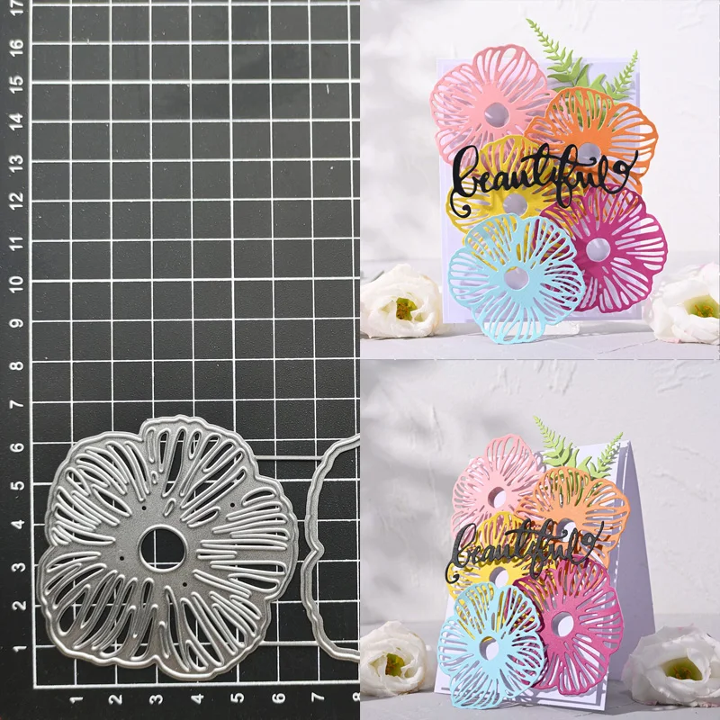 Metal Cutting Dies Cut Mold Flowers Decoration Scrapbook Paper Craft Knife Mould Blade Punch Stencils
Metal Cutting Dies Cut Mold Flowers Decoration Scrapbook Paper Craft Knife Mould Blade Punch Stencils