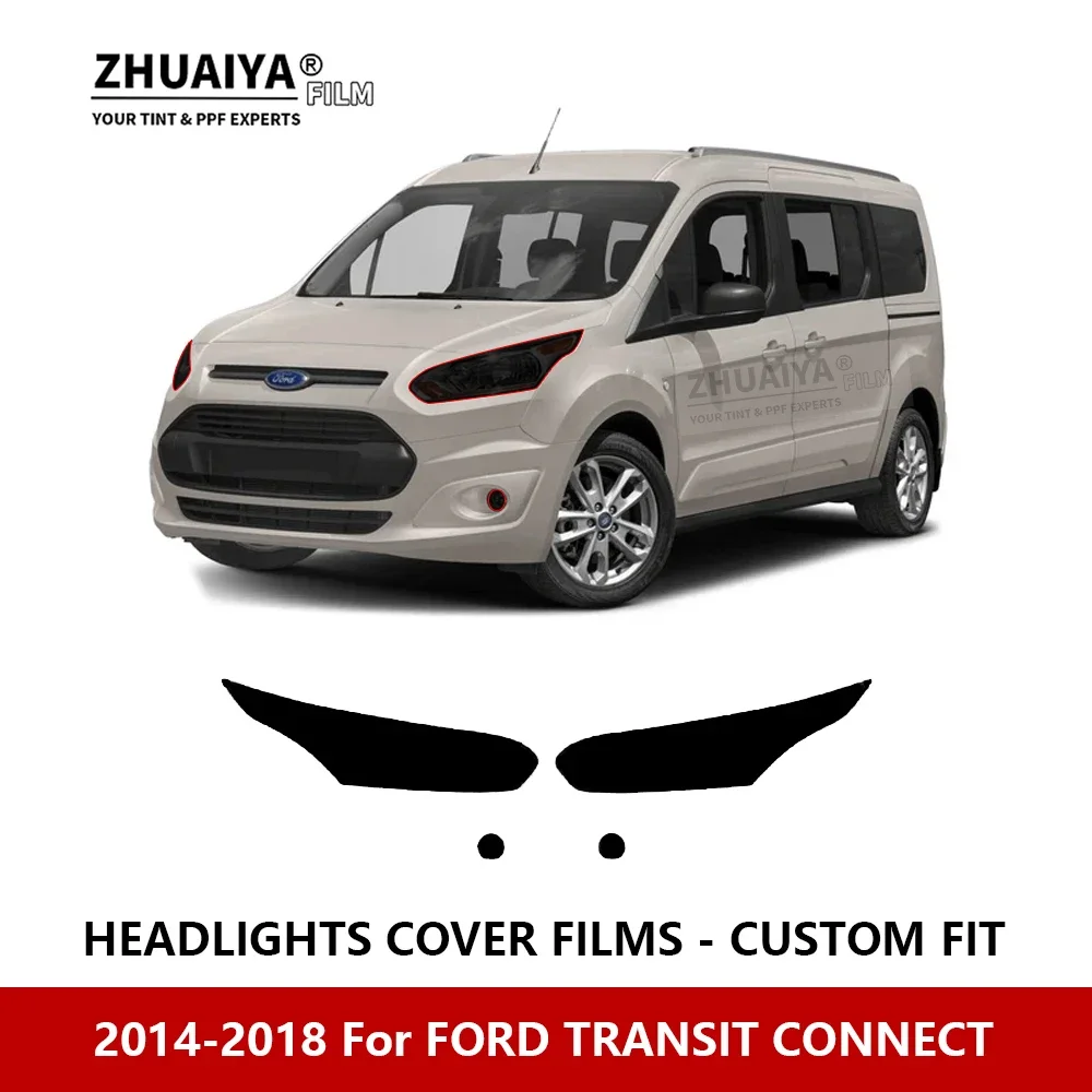 Для FORD TRANSIT CONNECT 2014-2018 Автомобильная внешняя фара с защитой от царапин PPF предварительно отрезанная Защитная пленка для ремонта автомобильных наклеек
Для FORD TRANSIT CONNECT 2014-2018 Автомобильная внешняя фара с защитой от царапин PPF предварительно отрезанная Защитная пленка для ремонта автомобильных наклеек