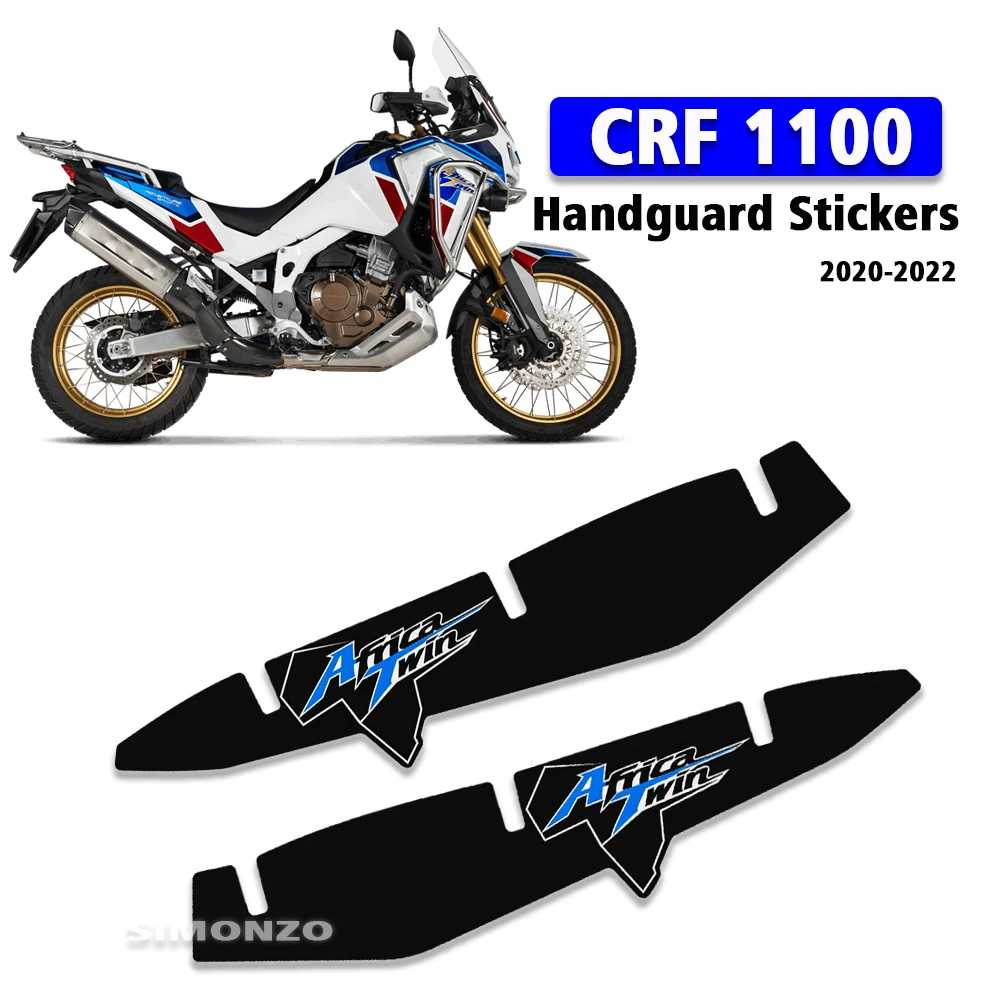 

Fit CRF1100L Accessories Handguard Protect For HONDA Africa Twin CRF 1100L Stickers CRF 1100 L Adv Hand Guard Deflectors Decal