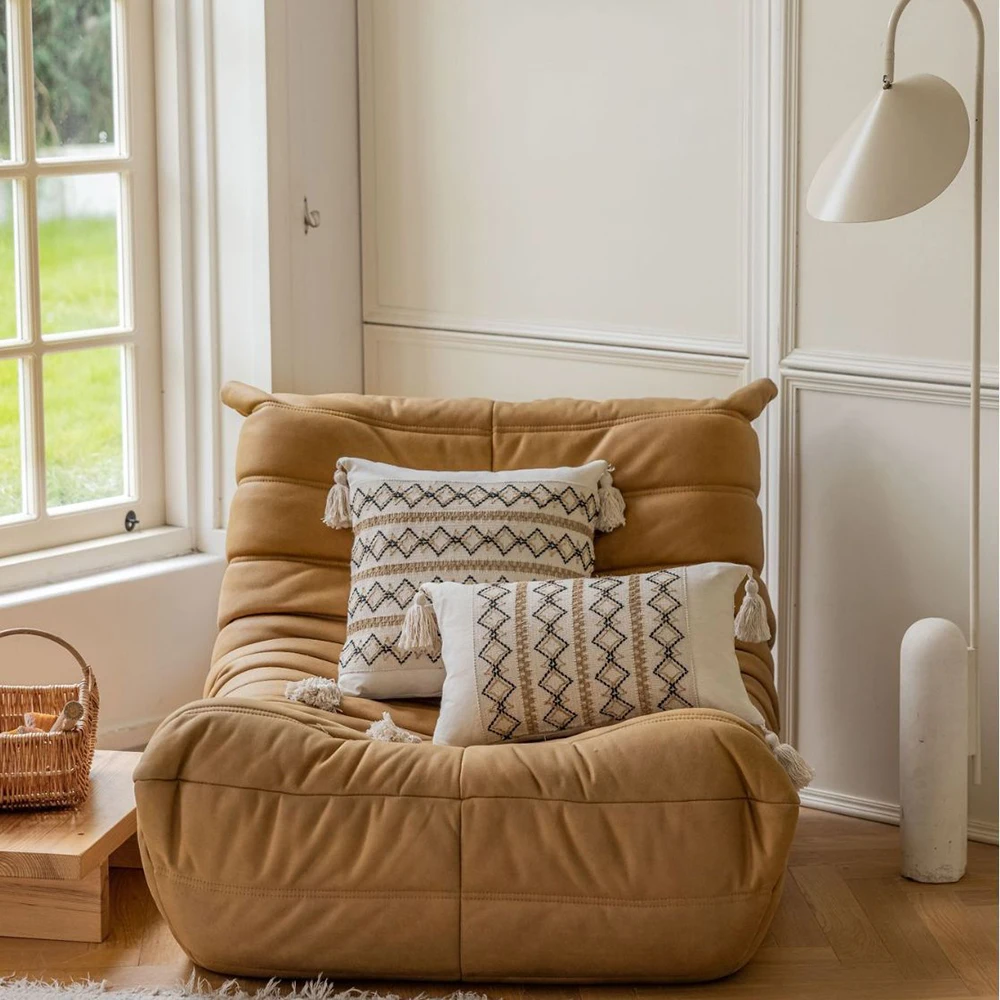 

Home Decor Cushion Cover for Sofa Livingroom Car Throw Pillow Waist Pillow Cover Geometric Patterns with Tassels 45x45cm 30x50cm