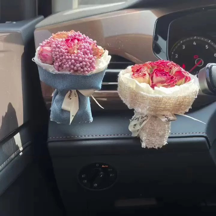 Car Aromatherapy Dried Flowers Bouquet Inside Car Air Conditioning Outlet Decoration Gift Mini Dried Flowers
Car Aromatherapy Dried Flowers Bouquet Inside Car Air Conditioning Outlet Decoration Gift Mini Dried Flowers