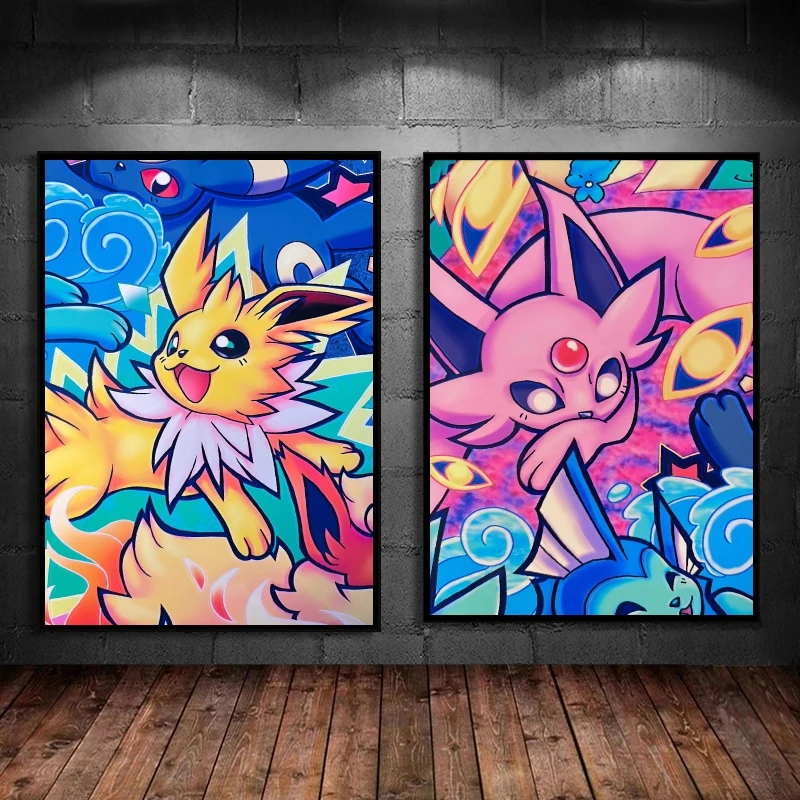 Print On Canvas Pokemon Espeon Gifts Decoration Paintings Aesthetic Poster Cartoon Character Picture Modern Living Room
Print On Canvas Pokemon Espeon Gifts Decoration Paintings Aesthetic Poster Cartoon Character Picture Modern Living Room