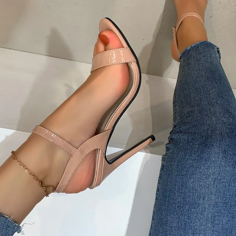 Woman Gladiator Sandals Thin High Heels Ankle Strap Party Open Toe Summer Sandal Shoes Pink White Black Color Big Size
Woman Gladiator Sandals Thin High Heels Ankle Strap Party Open Toe Summer Sandal Shoes Pink White Black Color Big Size