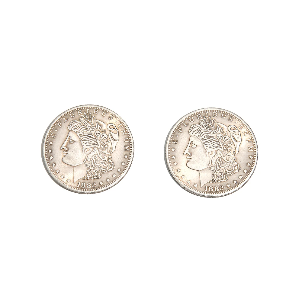 1pc Double Sided Morgan Dollar (Both Sides Tail or Head ) Coin Magia Magician Accessories Close Up Magic Tricks Illusion Gimmick
1pc Double Sided Morgan Dollar (Both Sides Tail or Head ) Coin Magia Magician Accessories Close Up Magic Tricks Illusion Gimmick