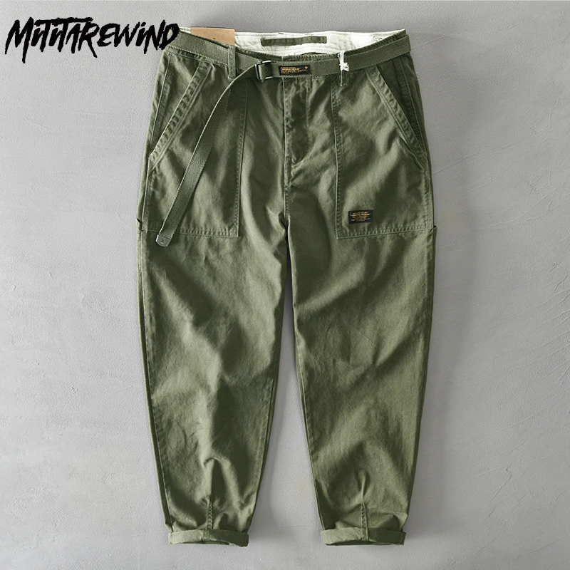 Fall Winter Tactical Pants Men Black Work Pants for Men Japanese Casual Loose Pants Pure Cotton Trousers with Belt Fashion Youth
Fall Winter Tactical Pants Men Black Work Pants for Men Japanese Casual Loose Pants Pure Cotton Trousers with Belt Fashion Youth