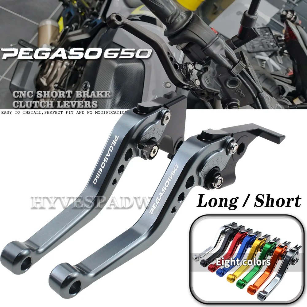 Motorcycle CNC Adjustable Handles Lever Long / Short Brake Clutch Levers For Aprilia Pegaso 650 1992-1996
Motorcycle CNC Adjustable Handles Lever Long / Short Brake Clutch Levers For Aprilia Pegaso 650 1992-1996