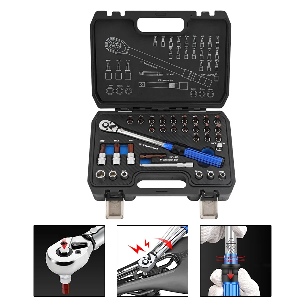 1set Torque Wrench Set Socket Ratchet Wrench Set Car Repair Tools Hand Combo Kits With Storage Box Hand Tools Accessories
1set Torque Wrench Set Socket Ratchet Wrench Set Car Repair Tools Hand Combo Kits With Storage Box Hand Tools Accessories