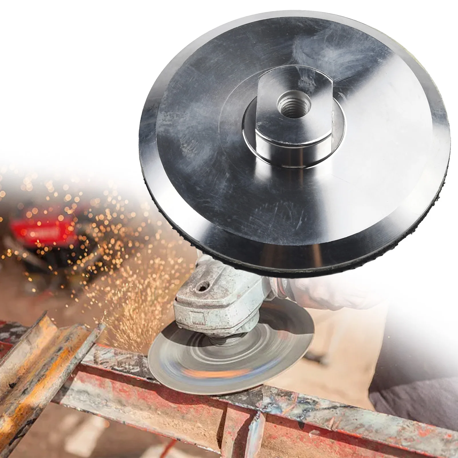 4inch Thicken Backer Pad Diamond Polishing Aluminum Backing Holder M14 M10 M16 For 80/100mm Sander/polishing Machines
4inch Thicken Backer Pad Diamond Polishing Aluminum Backing Holder M14 M10 M16 For 80/100mm Sander/polishing Machines