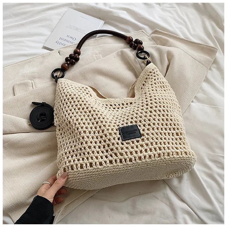 Summer Hollow Woven Tote Bag - Large Capacity 41 Sc97a1dc083db43dab5635db9cc28f0ddl