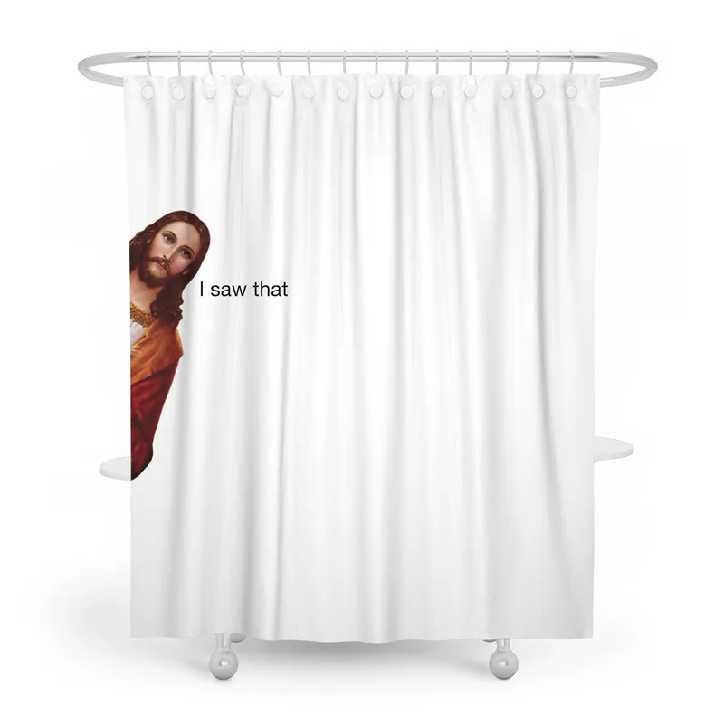 Gaslight Gatekeep Girlboss Jesus I Saw That Funny Meme Shower Curtain Set with Grommets and Hooks for Bathroom Decor
Gaslight Gatekeep Girlboss Jesus I Saw That Funny Meme Shower Curtain Set with Grommets and Hooks for Bathroom Decor