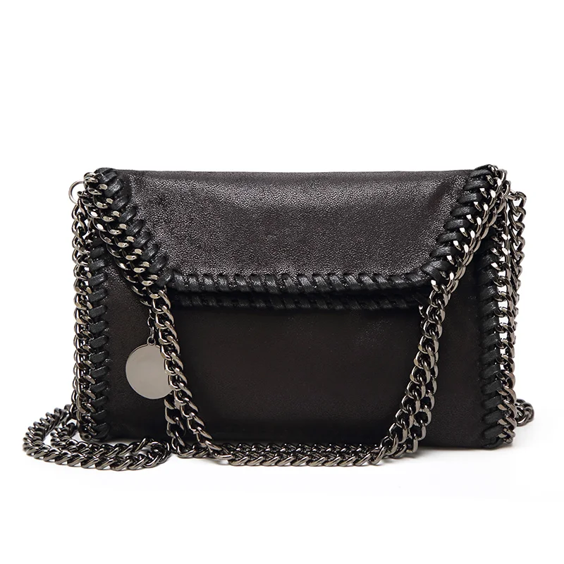 Designer Chain Women Small Handbags High Quality PVC Ladies Shoulder Crossbody Bag Fashion Female Tote Bag Clutch Folding Bags
Designer Chain Women Small Handbags High Quality PVC Ladies Shoulder Crossbody Bag Fashion Female Tote Bag Clutch Folding Bags
