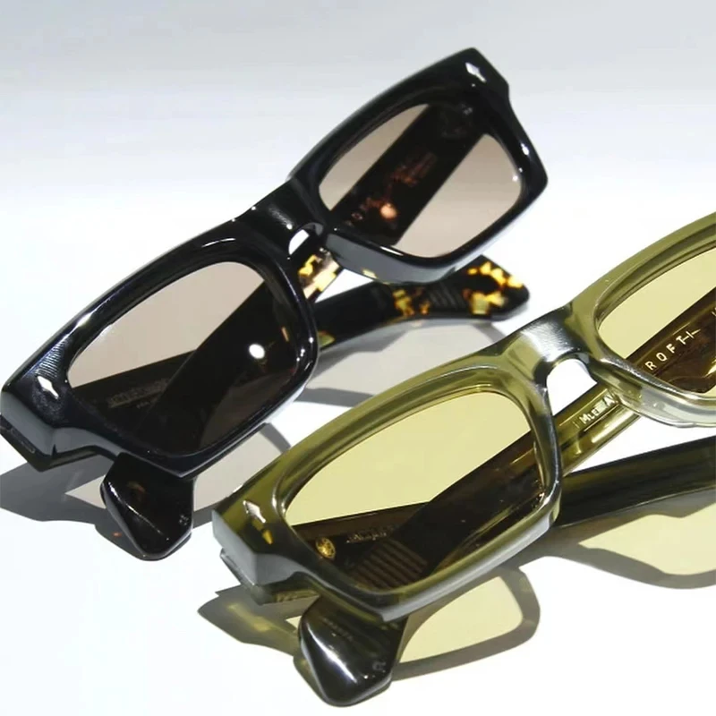 

New Jmm ASHCROFT Fashion Designer Brand Sunglasses Classical Acetate Optical Prescription Square Uv400 Men Women Eyeglasses