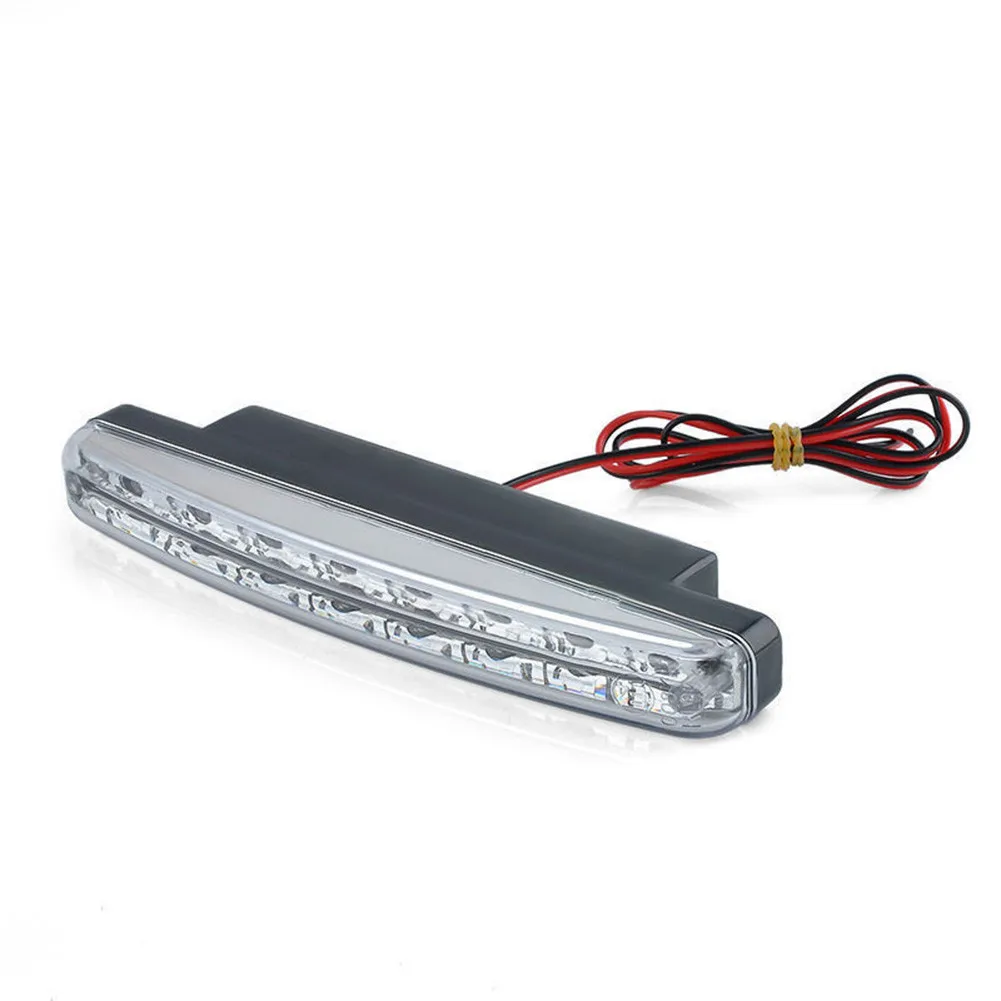 2pcs 8 LED Daytime Running Lights Car Driving DRL Fog Lamp Light White Bright 12V 6000K Xenon HID Super White Color Grille Kit
2pcs 8 LED Daytime Running Lights Car Driving DRL Fog Lamp Light White Bright 12V 6000K Xenon HID Super White Color Grille Kit