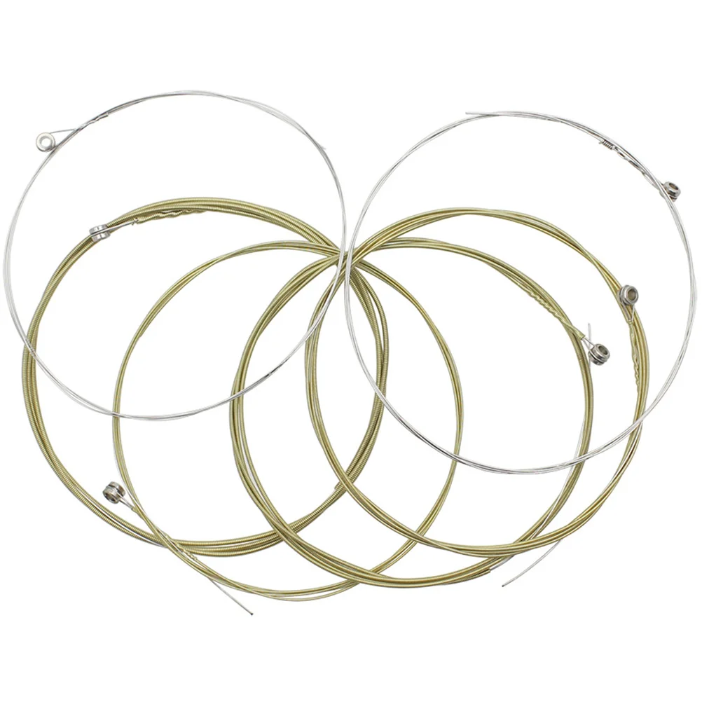 Universal Acoustic Guitar Strings Brass Hexagonal Steel Core Strings Musical Strings Stringed Instrument Replacements Parts
Universal Acoustic Guitar Strings Brass Hexagonal Steel Core Strings Musical Strings Stringed Instrument Replacements Parts