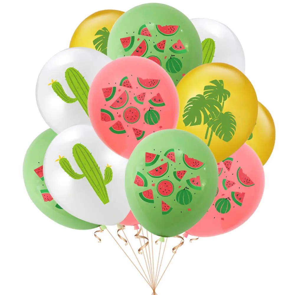 10pcs Summer Watermelon Cactus Latex Balloon Pink White Helium Ballons Hawaiian Party Decoration Birthday Wedding Globes
10pcs Summer Watermelon Cactus Latex Balloon Pink White Helium Ballons Hawaiian Party Decoration Birthday Wedding Globes