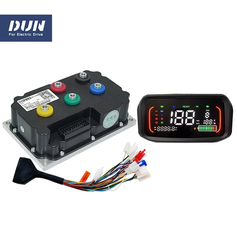 

Electric Motorcycle Controller Kit ND72530 350A 72V 5000w 6000W BLDC Programmable with N7 ONE-LIN Display For QS Spoke E-Bicycle