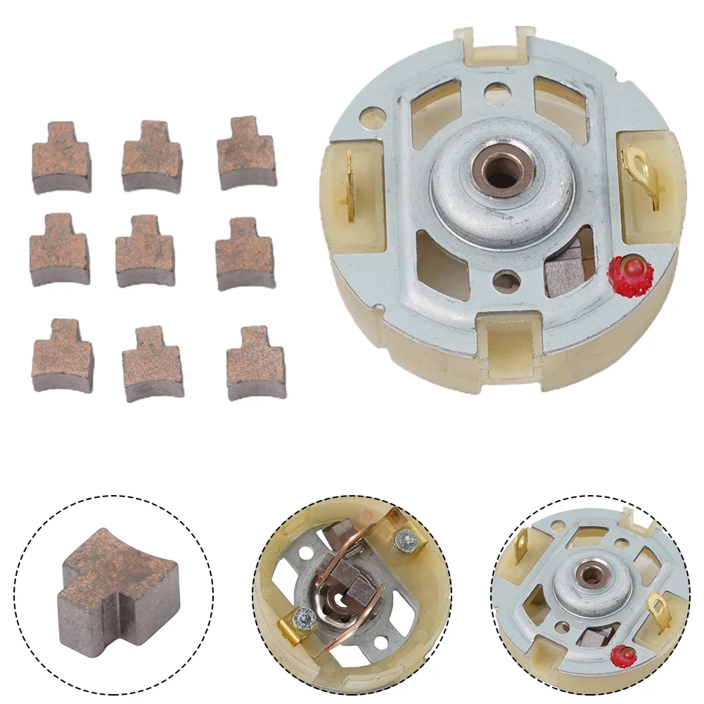 RS550 Motor Carbon Brush Holder+10Pcs Carbon Brush For BOSCH & For DeWALT Motor Replacement Parts Electricity Tool Accessories
RS550 Motor Carbon Brush Holder+10Pcs Carbon Brush For BOSCH & For DeWALT Motor Replacement Parts Electricity Tool Accessories