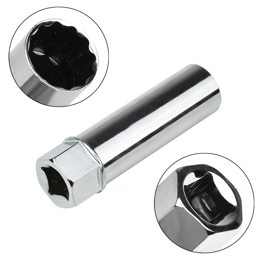 New Portable Practical Durable Spark Plug Remover 1pc Car Removal Silver Tool 14mm Drive Chrome Vanadium Alloy
New Portable Practical Durable Spark Plug Remover 1pc Car Removal Silver Tool 14mm Drive Chrome Vanadium Alloy