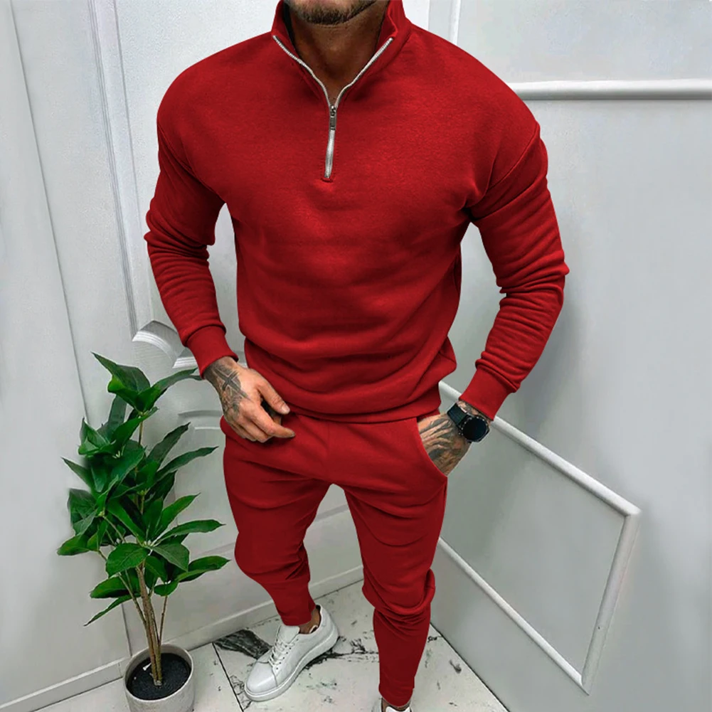 Mens 2 Piece Winter Plush Thick Zip Up Collar Pullover Top Tracksuits Outfit Sweat Suit Drawstring Pants Casual Athletic Sets
Mens 2 Piece Winter Plush Thick Zip Up Collar Pullover Top Tracksuits Outfit Sweat Suit Drawstring Pants Casual Athletic Sets