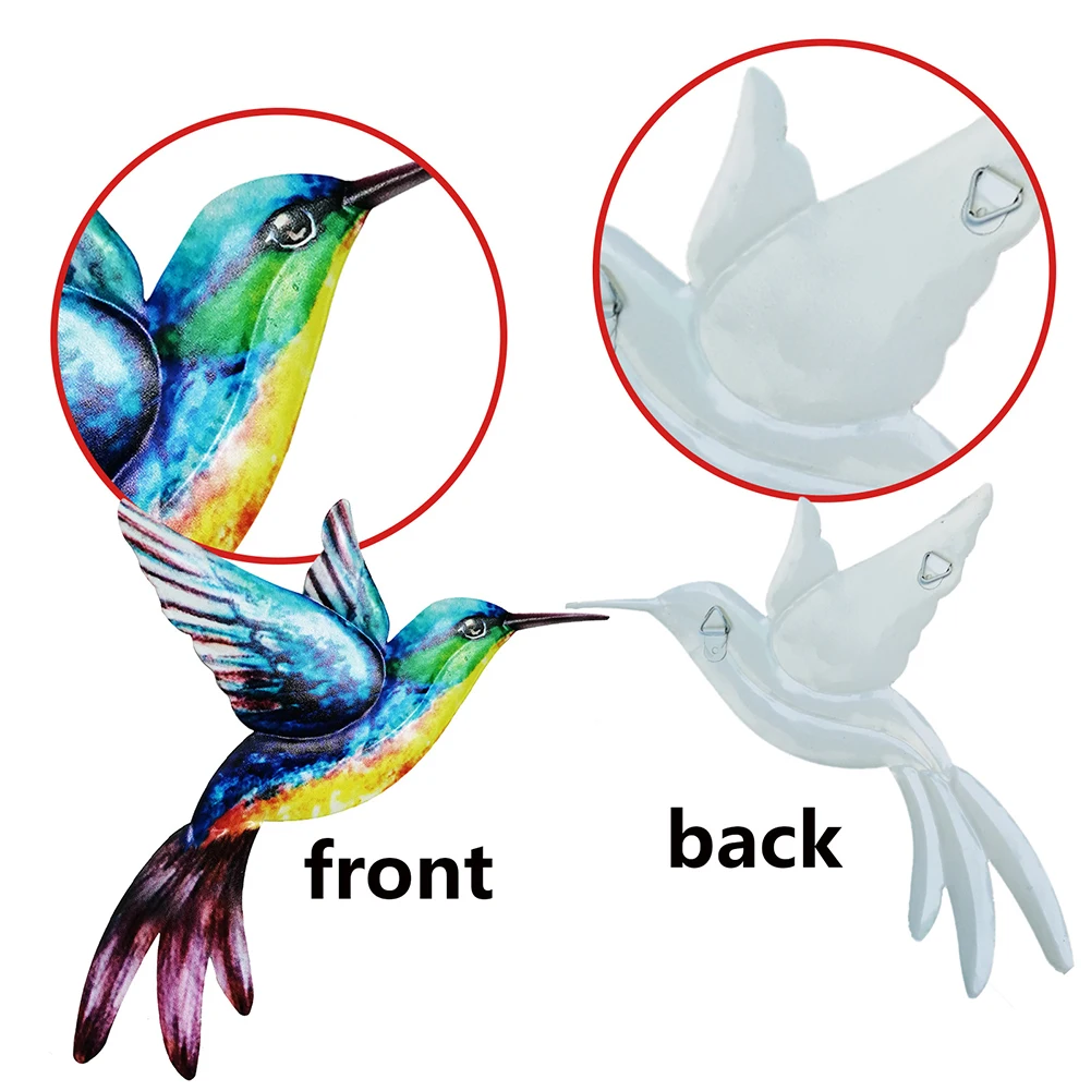 Hummingbird Decoration Art Home Decor Indoor Metal Outdoor Pendant Products 1PC Sculpture 23*17cm Wall 3D Appearance
Hummingbird Decoration Art Home Decor Indoor Metal Outdoor Pendant Products 1PC Sculpture 23*17cm Wall 3D Appearance